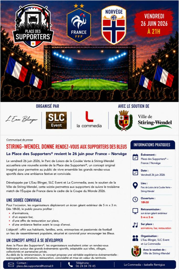Place des Supporters - La Commedia